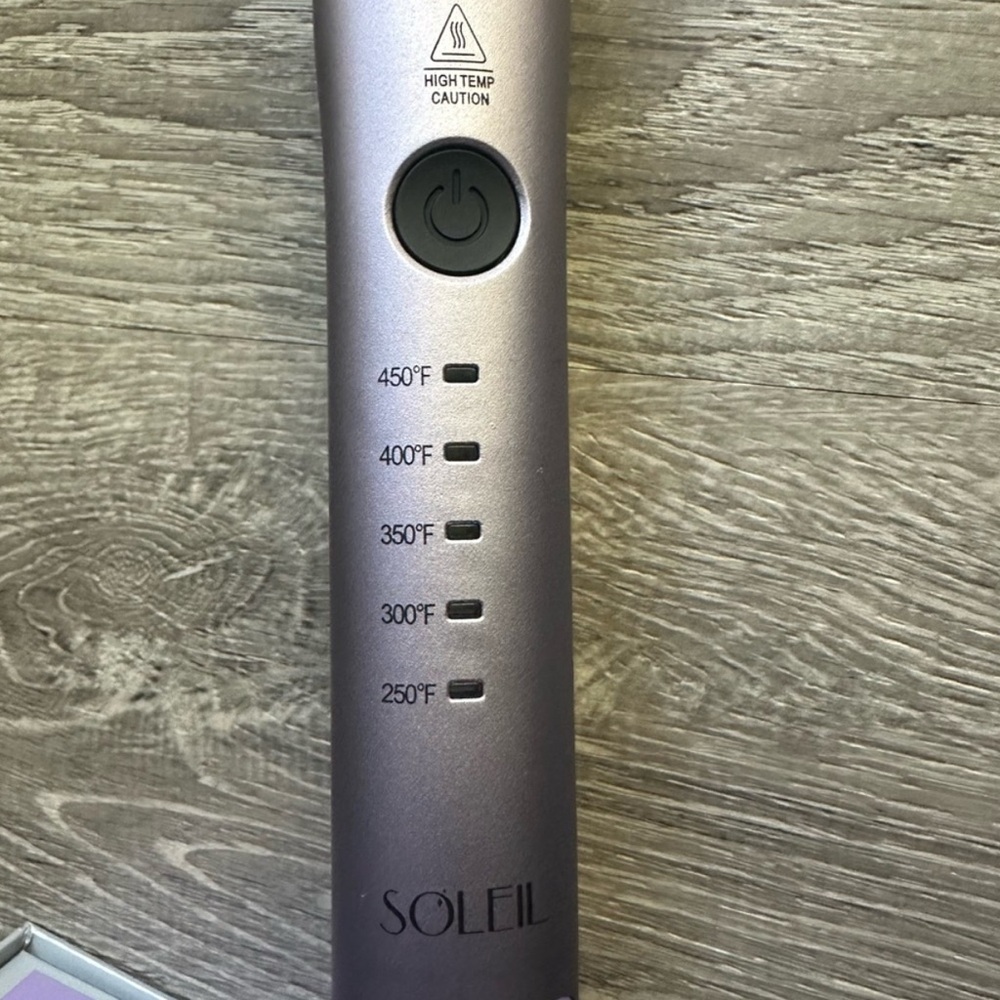 NIB Soleil Lavender Styling Comb Heat Brush Brand New - Picture 5 of 10